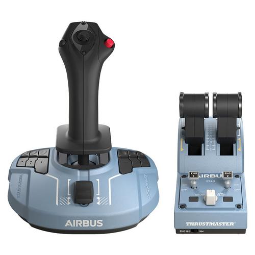 Pachet Joystick Thrustmaster TCA Officer Pack Airbus Edition pentru PC (Albastru/Negru)
