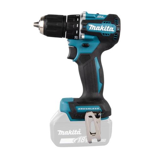 Masina de gaurit si insurubat Makita DDF487Z, 18 V, 40 Nm, Tehnologia XPT, 1700 RPM, Fara acumulator/incarcator (Negru/Albastru)