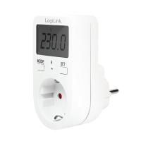 Priza Logilink EM0002A, De perete (Alb)