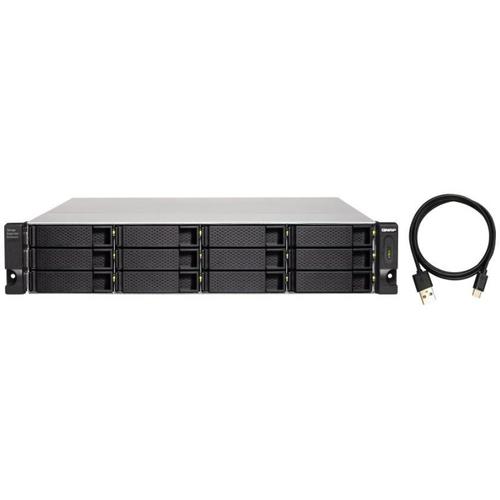 Extensie NAS. R1200C 12-Bay, 2.5/3.5 SATA 6Gbps HDD (neincluse), LAN 1xUSB 3.1 Gen2 Type-C device, 2U