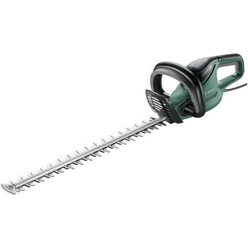 Foarfeca electrica pentru tuns gard viu Bosch UniversalHedgeCut 06008C0501, putere 480 W, 50 cm lungime lama, 26 mm distanta intre dinti, 3400 curse/min
