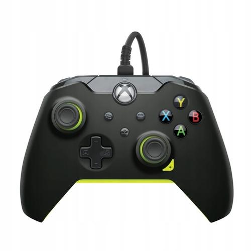 Controller PDP 049-012-GY, pentru Xbox Series X/S, Xbox One, PC (Negru/Verde)