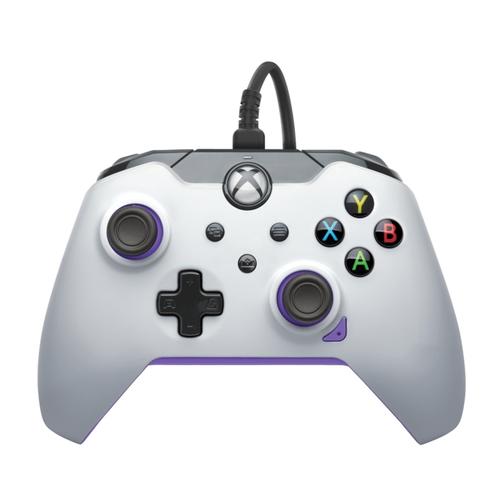 Controller PDP 049-012-WP, pentru Xbox Series X/S, Xbox One, PC (Alb/Mov) - Imagine 1