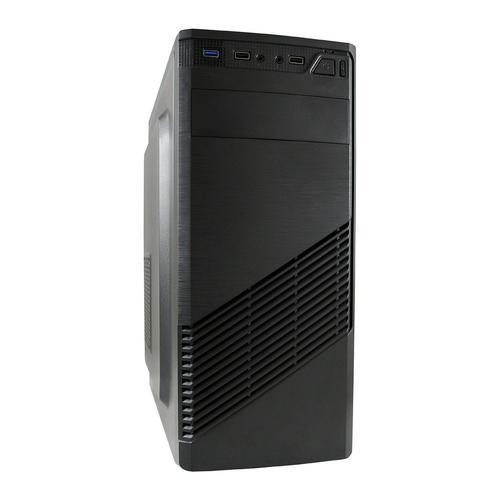Carcasa PC LC Power, Middle Tower, ATX, Fara sursa (Negru)