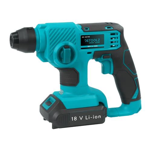Ciocan rotopercutor Detoolz DZ-SE190, SDS+, 18V (Negru/Albastru)