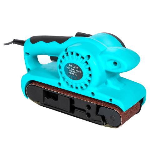 Slefuitor electric cu banda Detoolz DZ-C252, 360m/min 900W, 1900 rpm (Albastru)