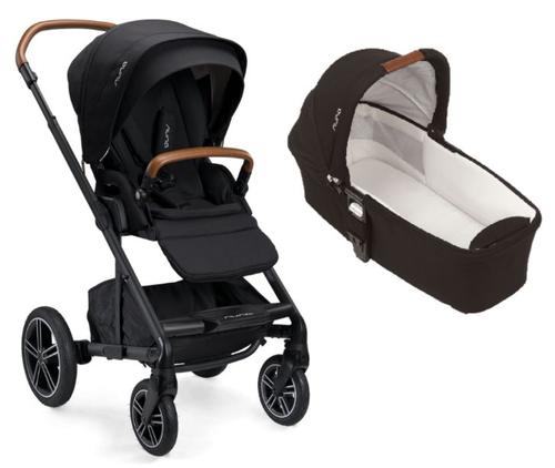 Carucior Nuna 2 in 1 Mixx Next Caviar, 0-22 kg, Landou Nuna, 0-9 kg (Negru/Gri) - 0 | YEO