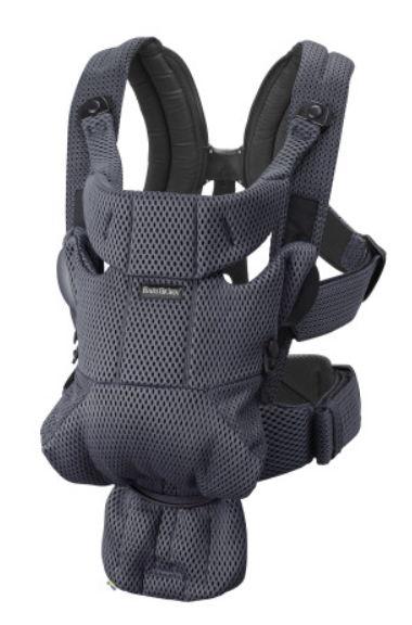Ham anatomic BabyBjorn Move, Anthracite, 3D Mesh, 3.2 - 12 kg (Negru/Gri) - 0 | YEO