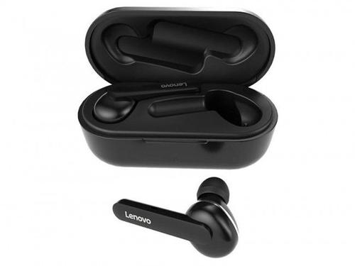 Casti True Wireless Lenovo HT28, Bluetooth, Waterproof IPX4, ANC, Microfon (Negru)