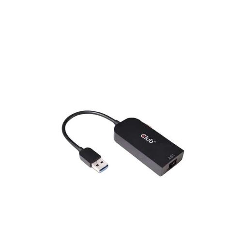 Adaptor Club3D, USB 3.2 Gen1 tip A la RJ 45 2,5 Gbps, CAC-1420