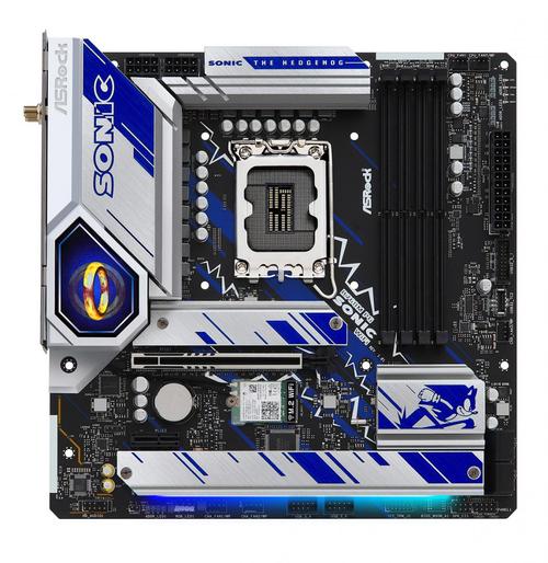Placa de baza AsRock B760M PG Sonic WIFI, LGA1700 , 4x DDR5, frecventa maxima 7200MHz, 1x DisplayPort, 1x HDMI, 1x PCIe x16, 1x PCIe x1, 3x M.2, 4x SATA3 6Gbs, LAN 2.5Gbps, WIFI, Bluetooth 5.3, microATX