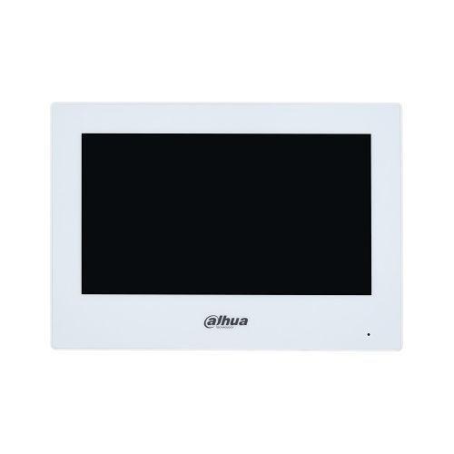 Monitor videointerfon Dahua VTH2621GW-WP, IP touch screen, 7\'\', Wi-Fi, PoE, SIP (Alb)