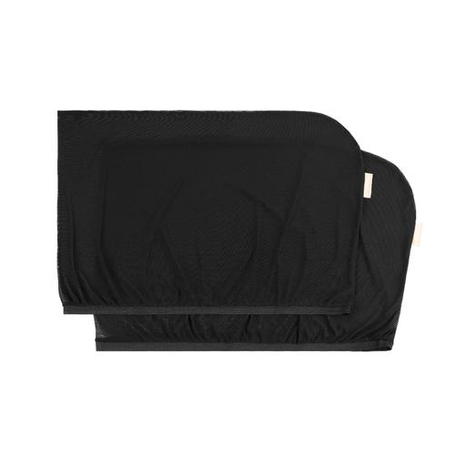 Set 2 parasolare pentru geam cu functie 2 in 1 Badabulle B070001 (Negru)