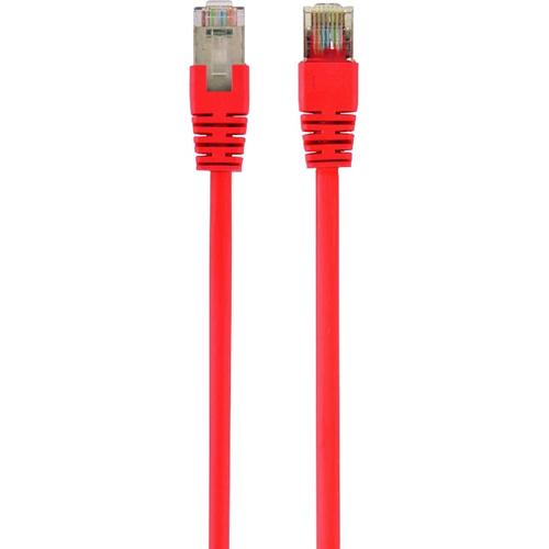 Cablu FTP GEMBIRD Cat6, cupru-aluminiu, 0.5 m, rosu, AWG26, ecranat PP6-0.5M/R