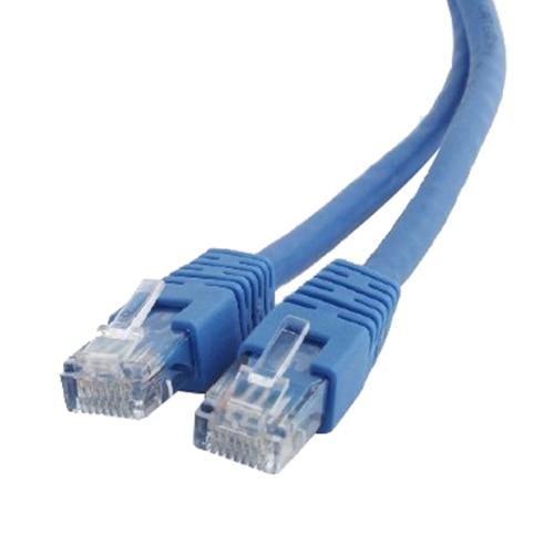 Cablu UTP GEMBIRD Cat6, cupru-aluminiu, 5 m, albastru, AWG26, PP6U-5M/B