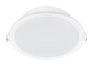 Spot LED incastrat Philips Meson, 12.5W, 900 lm, lumina calda (3000K), IP20, 14cm, Alb