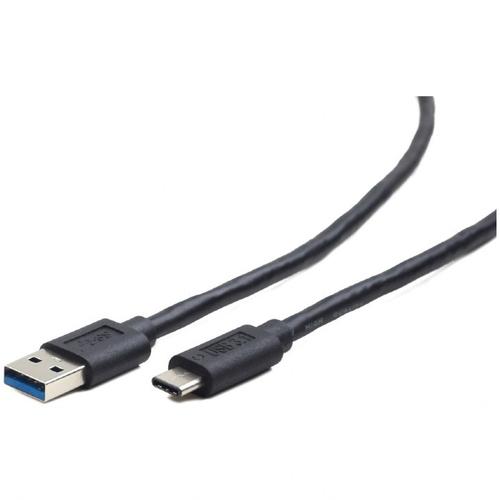 Cablu alimentare si date Gembird, USB 3.0 (T) la USB 3.1 Type-C (T), 36W, 0.1m, Negru, CCP-USB3-AMCM-0.1M
