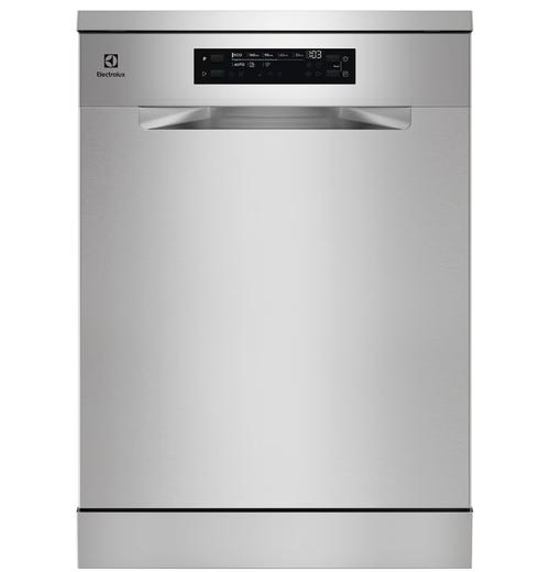 Masina de spalat vase Electrolux ESA47301SX, 13 seturi, 8 programe, Afisaj digital, Motor inverter, Clasa D, 60 cm (Argintiu)