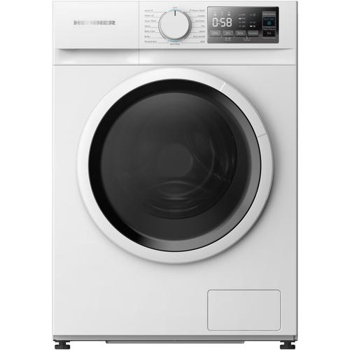 Masina de spalat rufe slim Heinner HWM-M914IVNA+++, 9 kg, 1400 RPM, Clasa A, Motor inverter, Display digital, Blocare acces copii (Alb)