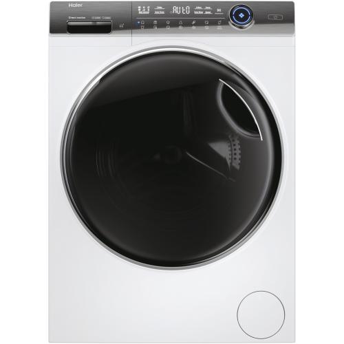 Masina de spalat rufe Haier HW90G-BD14979U1S, 9 kg, 1400 RPM, Motor Direct Motion, Refresh, ABT, Steam, Drum light, Dual spray, Pillow Drum, WiFi, Autodose, Display Led cu Touch control, iTime, Smart Detecting, Clasa A (Alb)