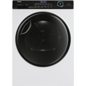 Uscator de rufe Haier HD80-A3959-S, Pompa de caldura, 8 kg, Clasa C, Wi-Fi, Motor Inverter, iRefresh, Dry Sensor, Pillow drum, iTime, Filtru triplu (Alb)