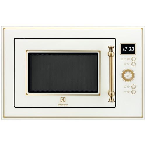 Cuptor cu microunde incorporabil Electrolux EMT25203OC, 25 L, 900 W, Grill, Afisaj digital, Timer (Crem)