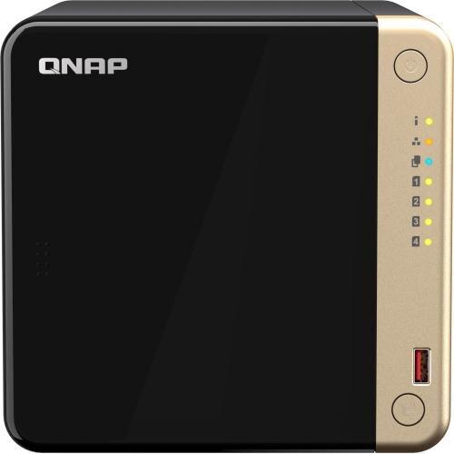 NAS Qnap TS-464, Procesor Intel® Celeron® N5095 2.9Ghz, 4-Bay, 8GB DDR4, 1 port 2.5G, 2 porturi USB 2.0, 2 porturi USB 3.2 Gen 2