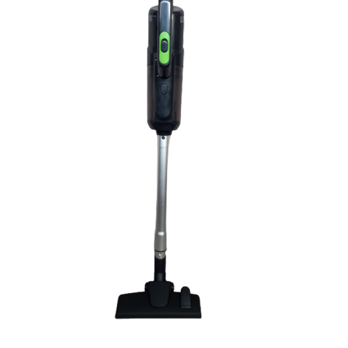 Aspirator vertical 2 in 1 Studio Casa EASY GREEN, 600 W, Tehnologie Cyclon, Filtru Hepa (Negru/Verde)