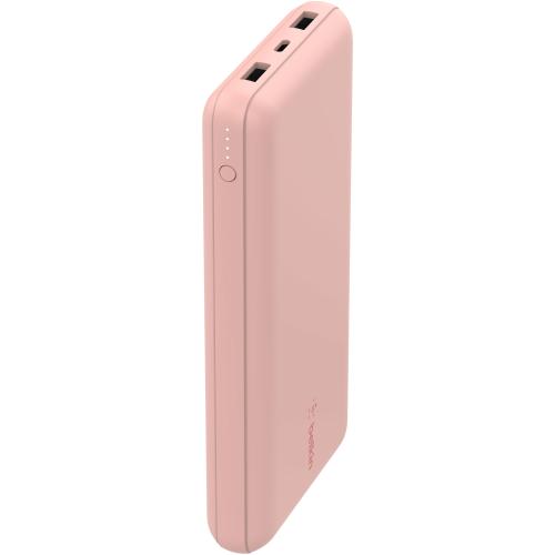 Acumulator Extern Belkin Boost Charge, 20000 mAh, USB-A & C, 15W (Roz)