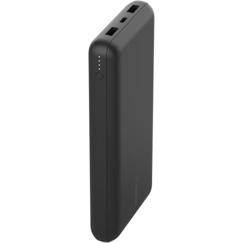 Acumulator Extern Belkin Boost Charge, 20000 mAh, USB-A si Tip-C 15W (Negru)