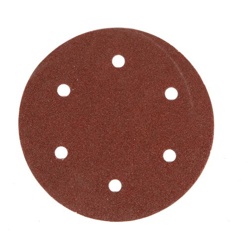 Set hartie abraziva Detoolz DZ-C268, cu 6 gauri, granulatie P80, diametru 215 mm, 10 bucati