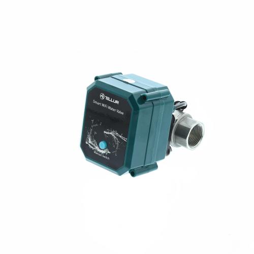 Valva WiFi apa Tellur Smart, DN20, IP67, 10 bar, DC 5V Valva WiFi apa Tellur Smart, DN20, IP67, 10 bar, DC 5V
