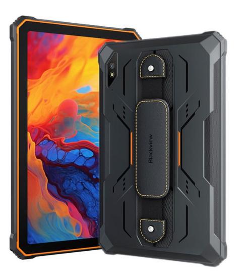 Tableta Blackview Active 8 Pro Rugged, Procesor MediaTek Helio G99 Octa-Core, Ecran FHD+ 10.36inch, 8GB RAM, 256GB Flash, 22000 mAh, 48MP+16MP, NFC, 4G, Dual SIM, Android (Negru/Portocaliu)