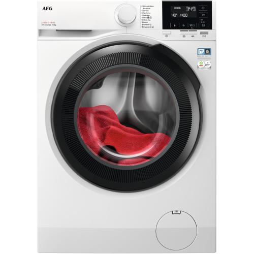 Masina de spalat rufe AEG LFR61944BE, 9 kg, 1400 RPM, ProSense, Motor EcoInverter, Clasa A (Alb)