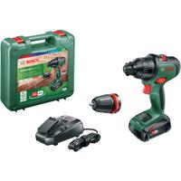 Masina de gaurit si insurubat (bormasina) cu percutie pe acumulator Bosch Advanced Impact 18, 18 V, 2 trepte de putere, 1500 RPM, 1 acumulator, incarcator, cap surubelnita, valiza profesionala