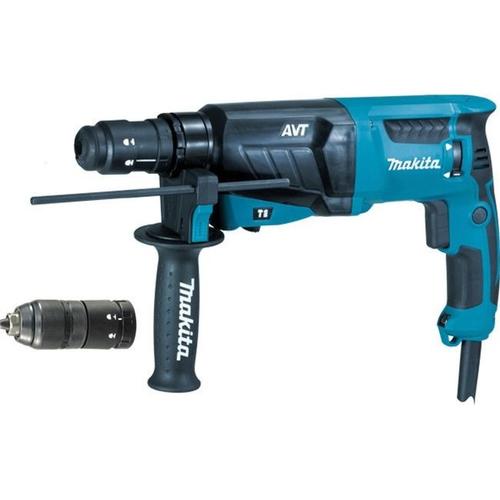Masina de gaurit Makita HR2631FT, 800 W, 1200 RPM (Albastru)