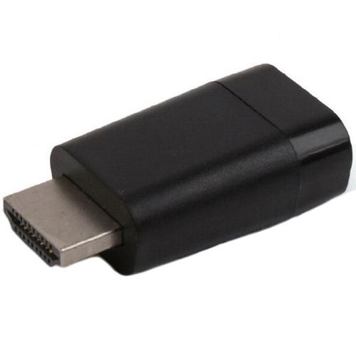 Adaptor video Gembird AB-HDMI-VGA-001, HDMI (T) la VGA (M), rezolutie maxima Full HD la 60Hz, Negru,