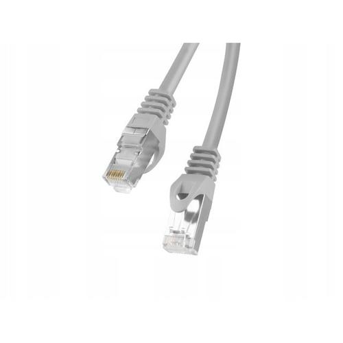 Cablu de retea din fibra optica Lanberg, RJ45 cat.6 FTP 5m, Gri