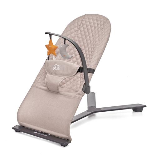 Balansoar bebe Kinderkraft Mimi, Reglare spatar, Aluminiu/Poliester (Bej)