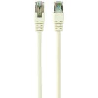 Cablu FTP GEMBIRD Cat6, cupru-aluminiu, 5 m, alb, AWG26, ecranat PP6-5M/W