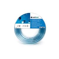 Furtun universal armat Cellfast, 16.5 mm, 50 m + Pistol pentru Udat si Stropire cu Jet Reglabil pentru Gradina