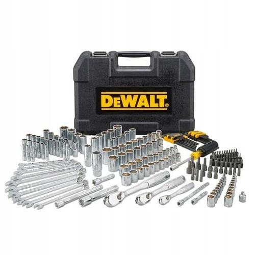 Set 205xaccesorii scule, DeWalt, 1/4'', 3/8'', 1/2inch, Cheie multifunctionala/Biti, Metal, Cutie depozitare Set 205xaccesorii scule, DeWalt, 1/4'', 3/8'', 1/2inch, Cheie multifunctionala/Biti, Metal, Cutie depozitare