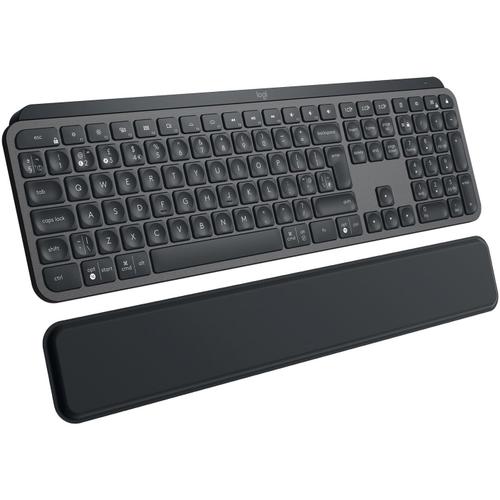 Tastatura wireless Logitech MX Keys S, Iluminare, Palmrest, 2.4GHz&Bluetooth,USB-C, US INTL layout, Graphite Tastatura wireless Logitech MX Keys S, Iluminare, Palmrest, 2.4GHz&Bluetooth,USB-C, US INTL layout, Graphite