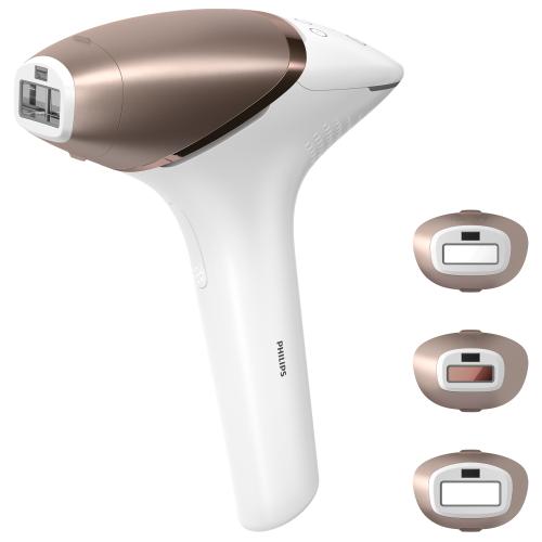 Epilator IPL Philips Lumea Seria 9900 BRI973/00, Senzor Smartskin, tehnologie SenseIQ, conectare la aplicatie cu functii Skin AI, utilizare cu sau fara fir, 450.000 impusuri, accesoriu fata, corp, precizie (Rose Gold/Alb) Epilator IPL Philips Lumea Seria 9900 BRI973/00, Senzor Smartskin, tehnologie SenseIQ, conectare la aplicatie cu functii Skin AI, utilizare cu sau fara fir, 450.000 impusuri, accesoriu fata, corp, precizie (Rose Gold/Alb)