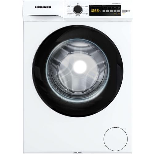 Masina de spalat rufe Heinner HWM-VT2914IVKA+++, 9 kg, 1400 rpm, Motor Inverter, Display digital, Blocare acces copii, Clasa A (Alb)