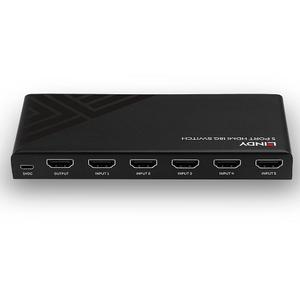 Switch Lindy 5 Port HDMI 18G