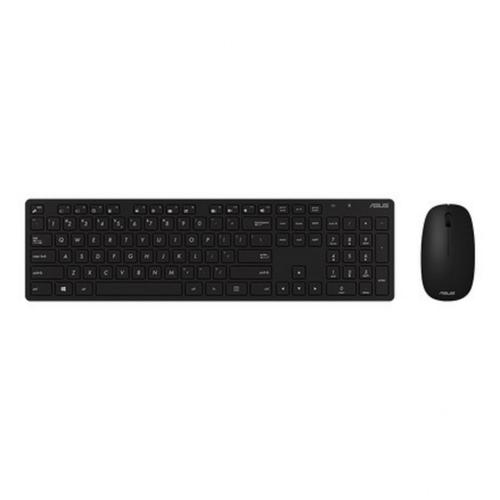 Kit Tastatura + Mouse Wireless Asus W5000, USB, 1000DPI (Negru)