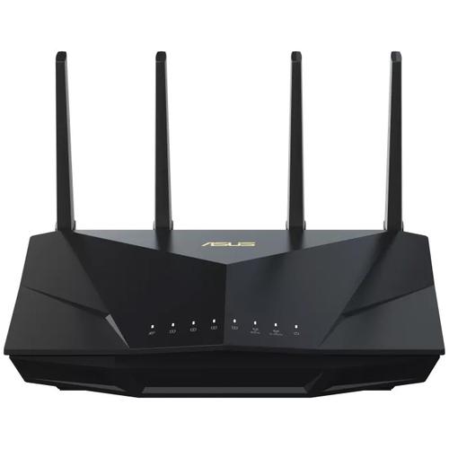 Router Wireless ASUS RT-AX5400, AX5400, Dual-Band, Tri-Core 1.5GHz CPU, 256MB/512MB Flash/RAM, Gigabit, AiProtection Pro, Adaptive QoS, VPN Fusion, IPTV, OFDMA, MU-MIMO, Beamforming, Link Aggregation, Port forwarding, AiMesh (Negru) - 0 | YEO