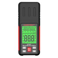 Umidometru Habotest HT633, Masoara umiditatea materialului si a mediului si temperatura, Afisaj LCD, Negru