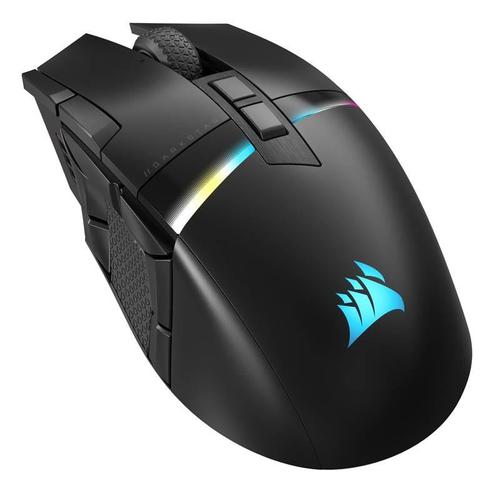 Mouse Gaming Wireless Corsair DARKSTAR RGB MMO , 15 butoane progamabile, 26k DPI, autonomie baterie 80 ore (Negru)